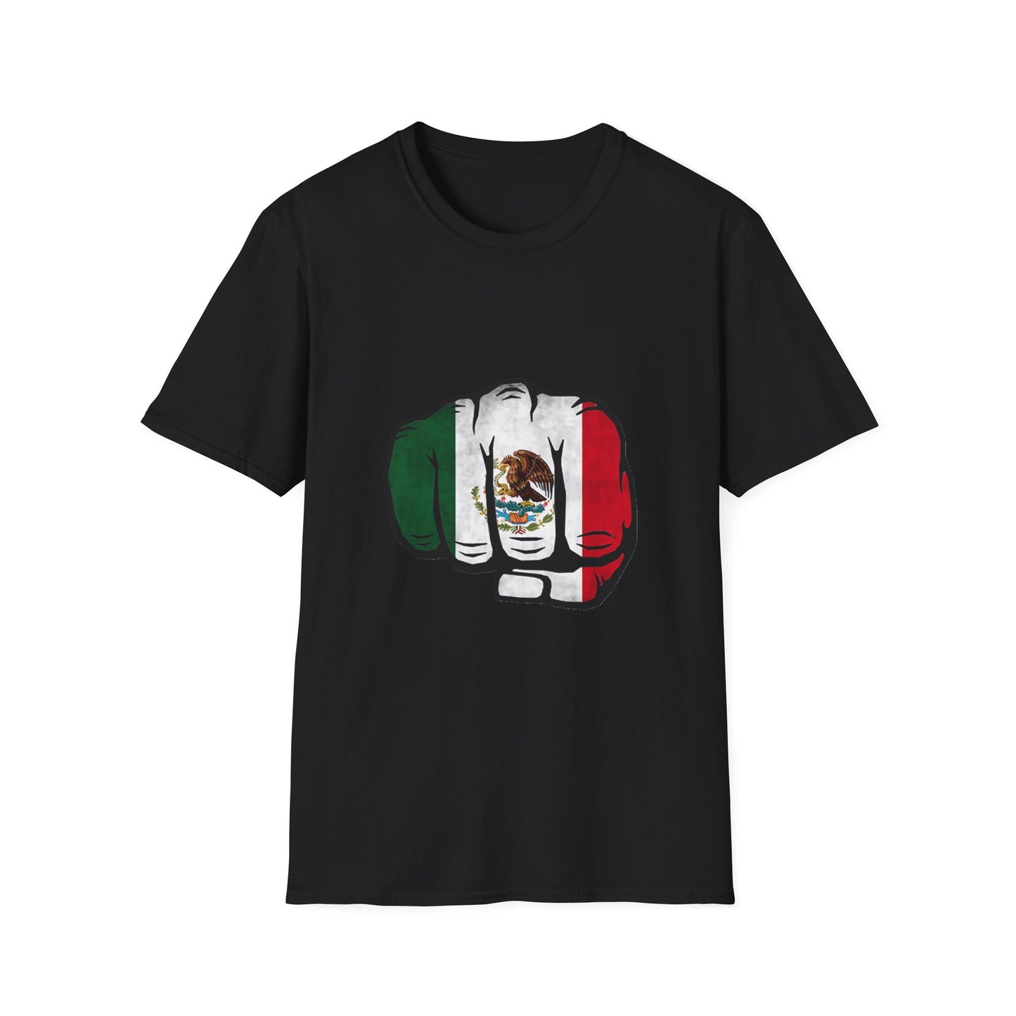 Mexican Pride Unisex T-Shirt with Fist Design