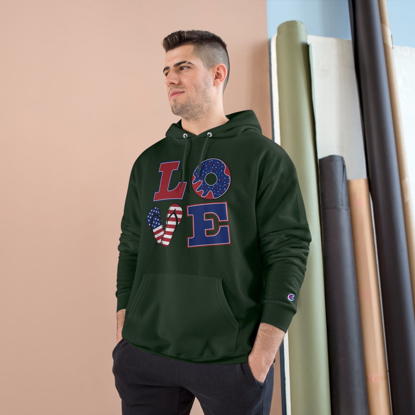 Love Independence Day Hoodie