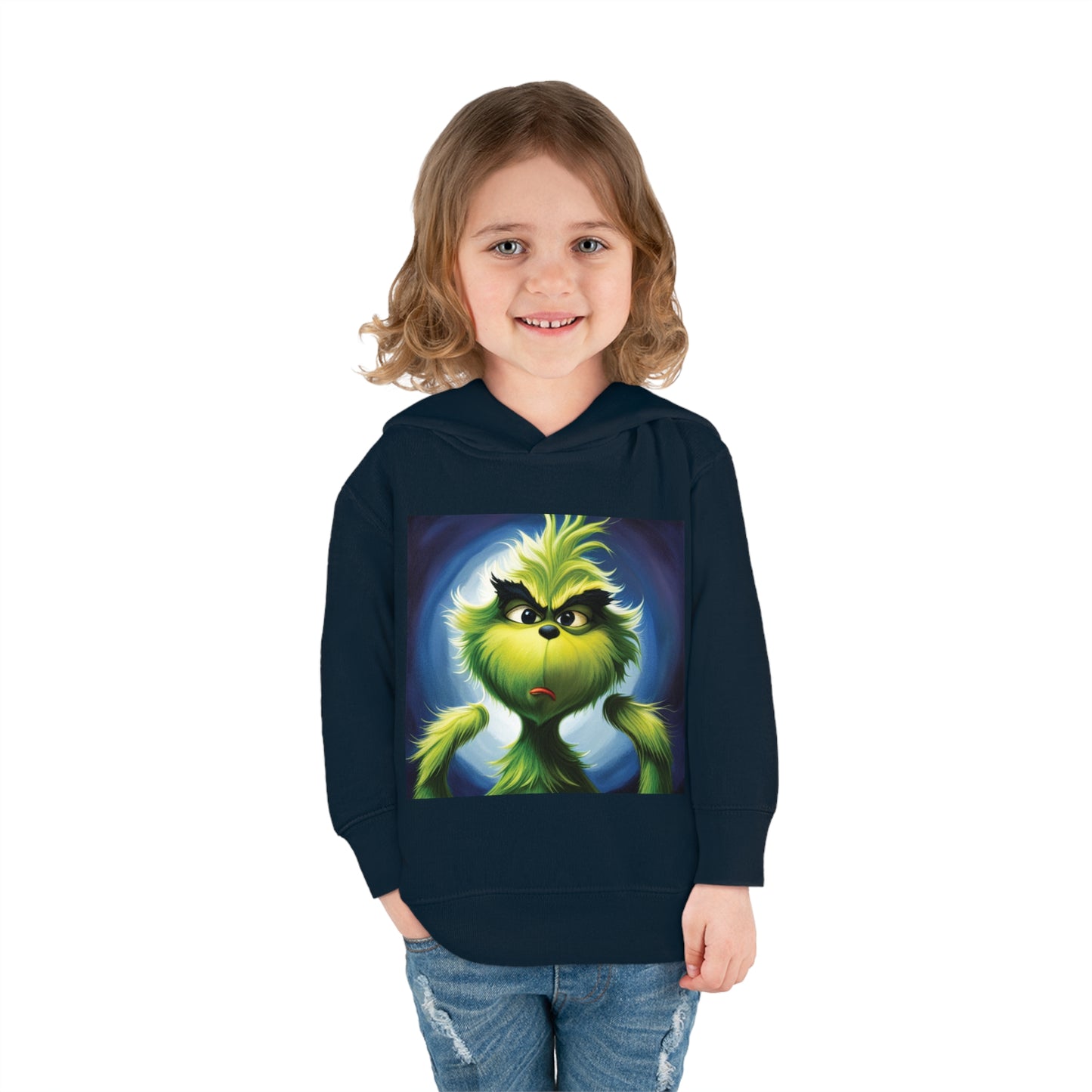 Grinchie Toddler Pullover Fleece Hoodie