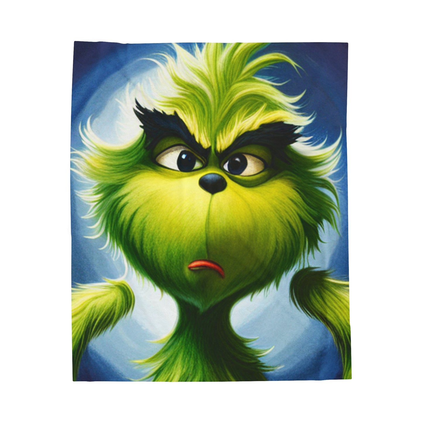 Grinchie Velveteen Plush Blanket