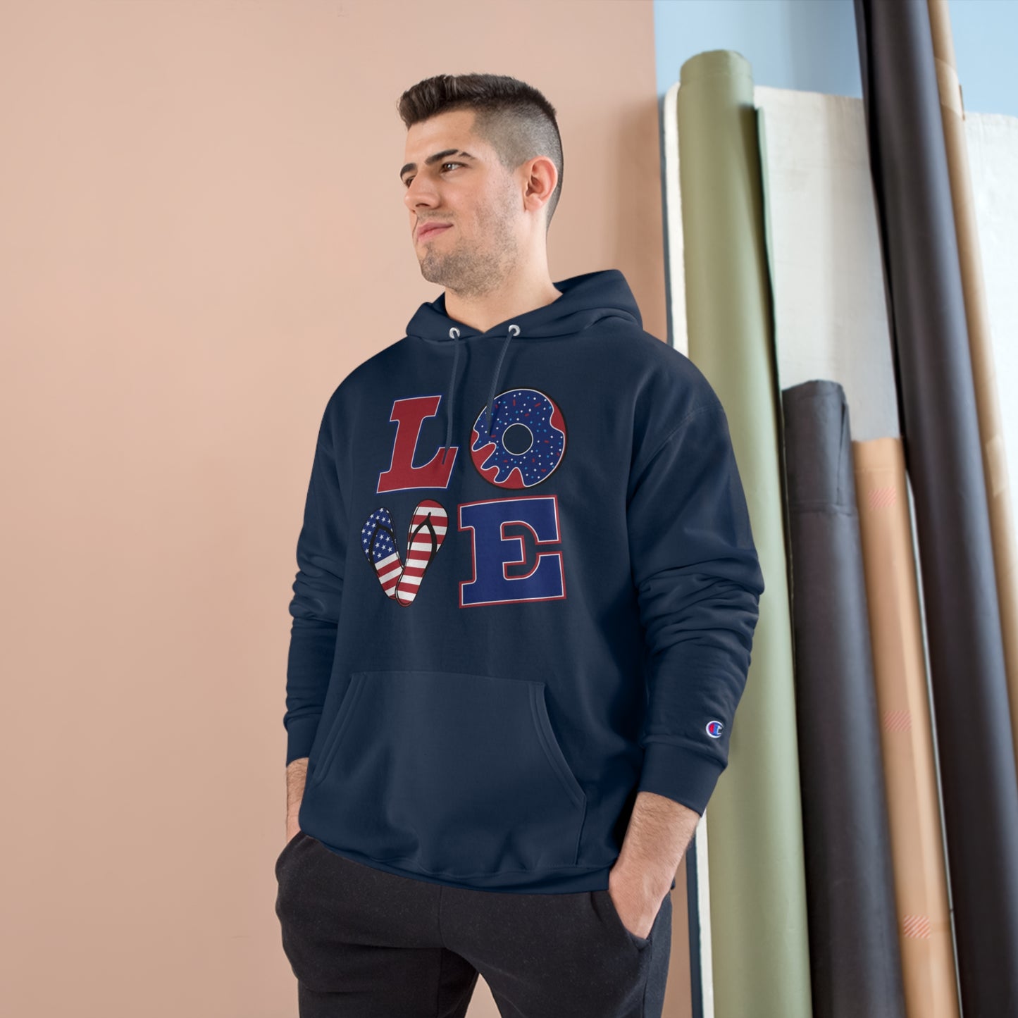 Love Independence Day Hoodie