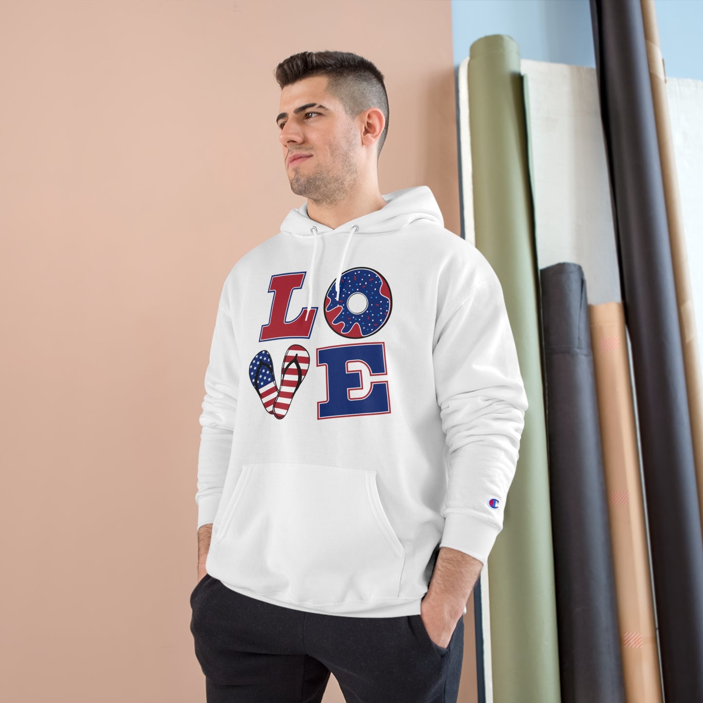 Love Independence Day Hoodie