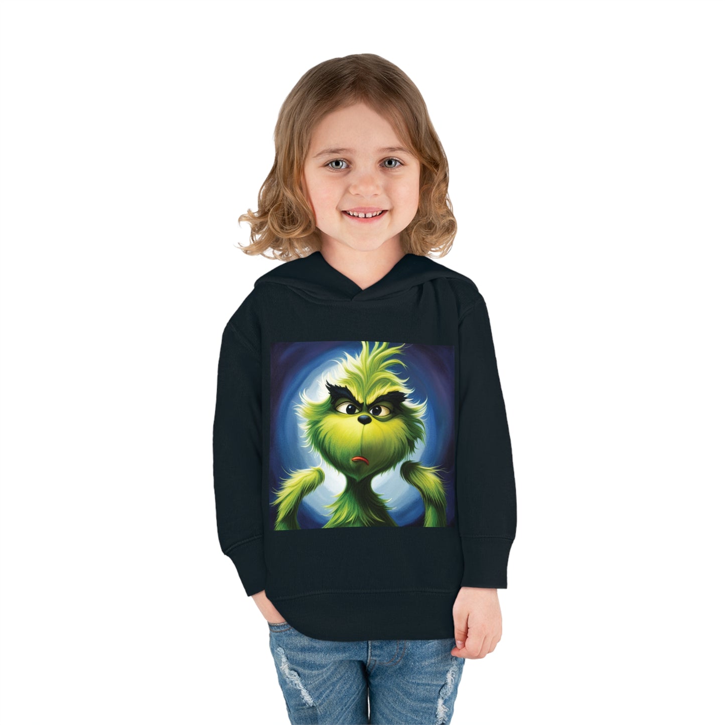 Grinchie Toddler Pullover Fleece Hoodie