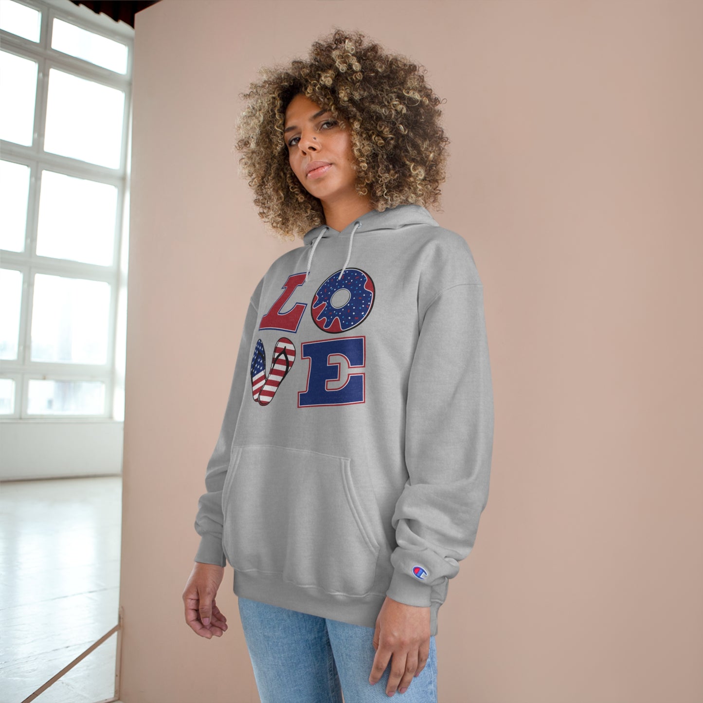 Love Independence Day Hoodie