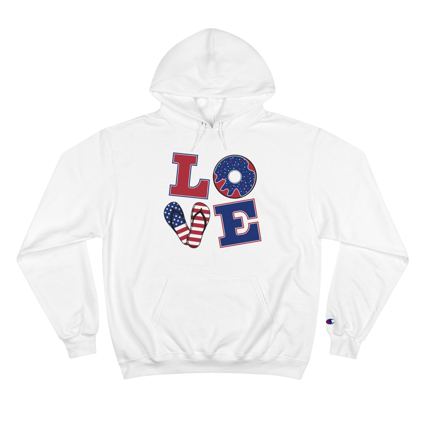 Love Independence Day Hoodie