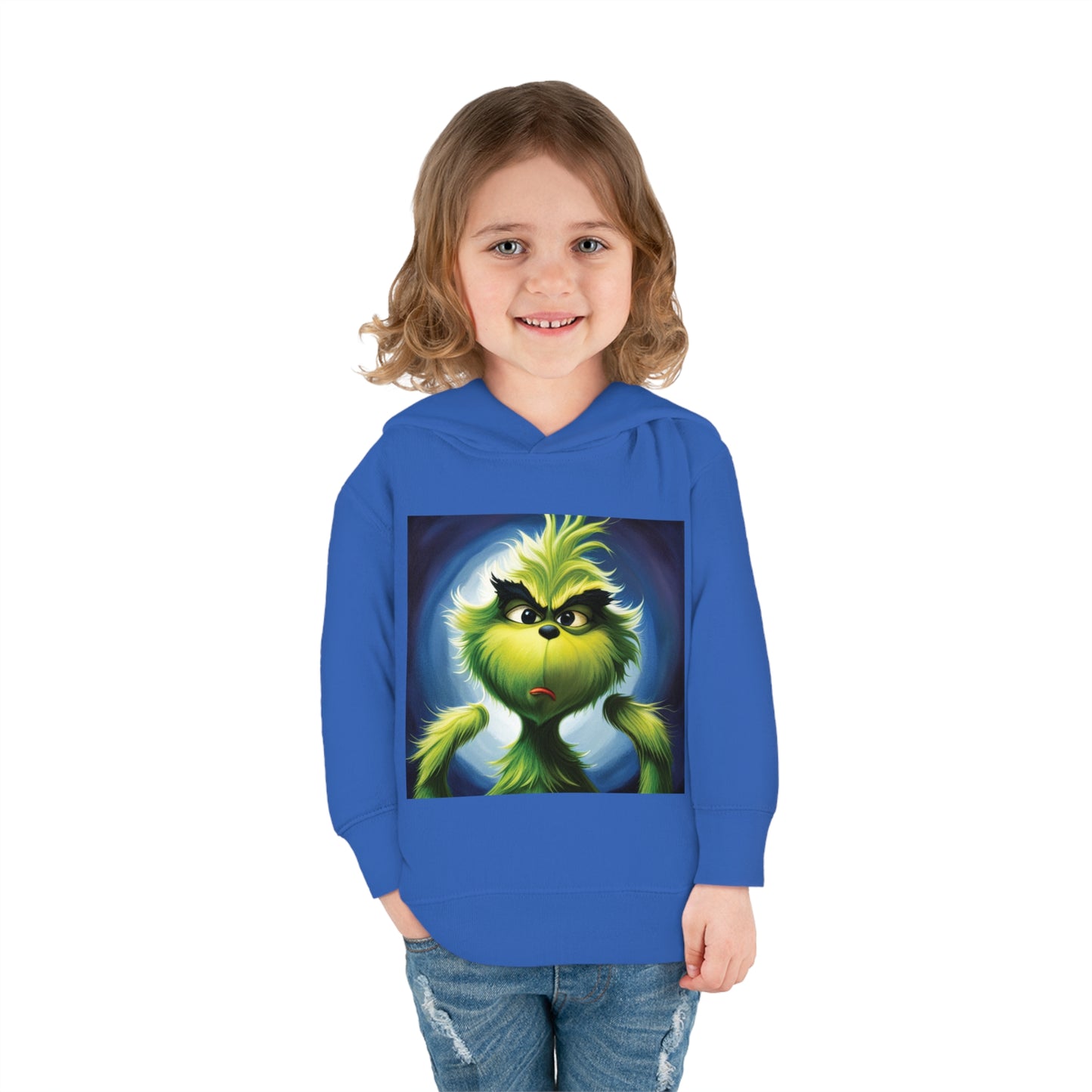 Grinchie Toddler Pullover Fleece Hoodie
