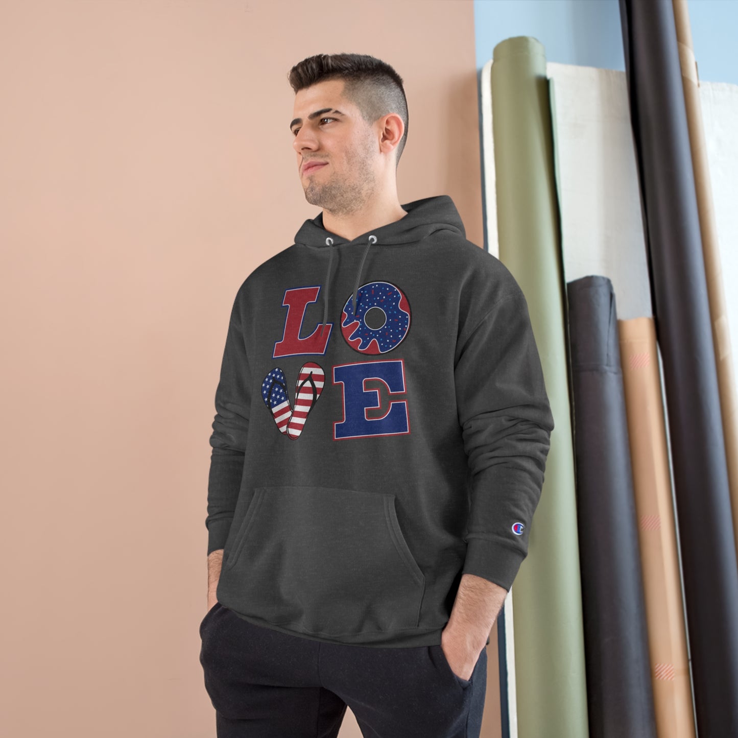 Love Independence Day Hoodie