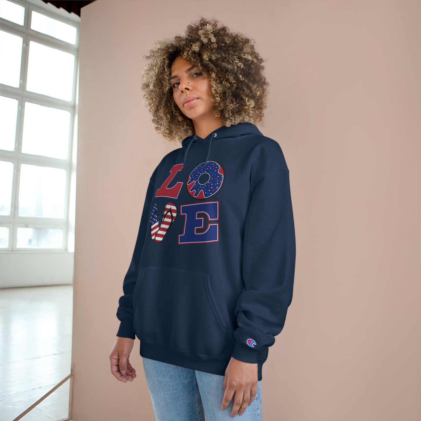 Love Independence Day Hoodie