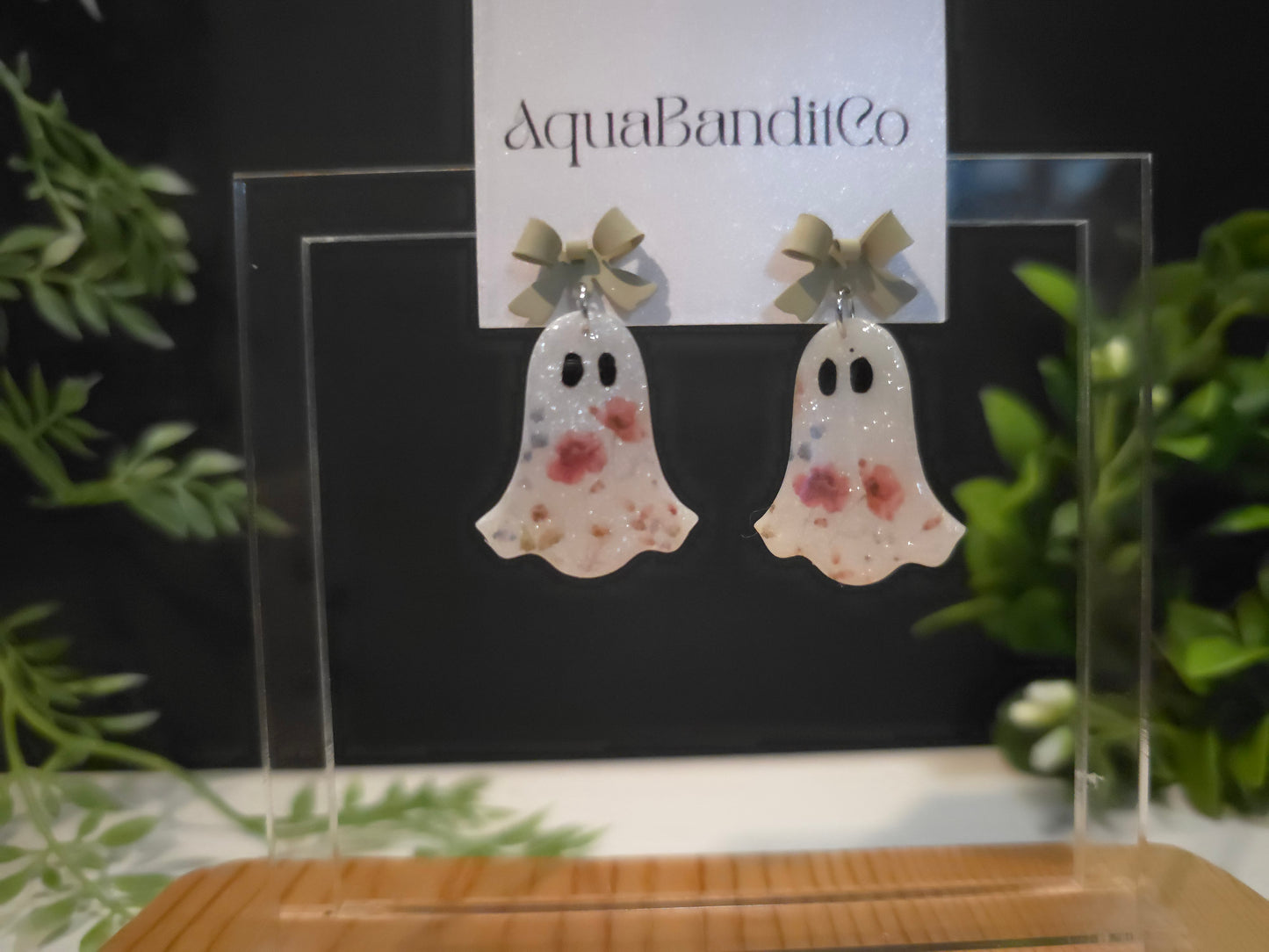 Fall Floral Ghost