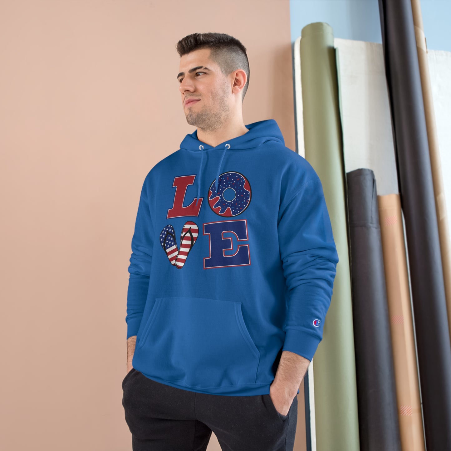 Love Independence Day Hoodie