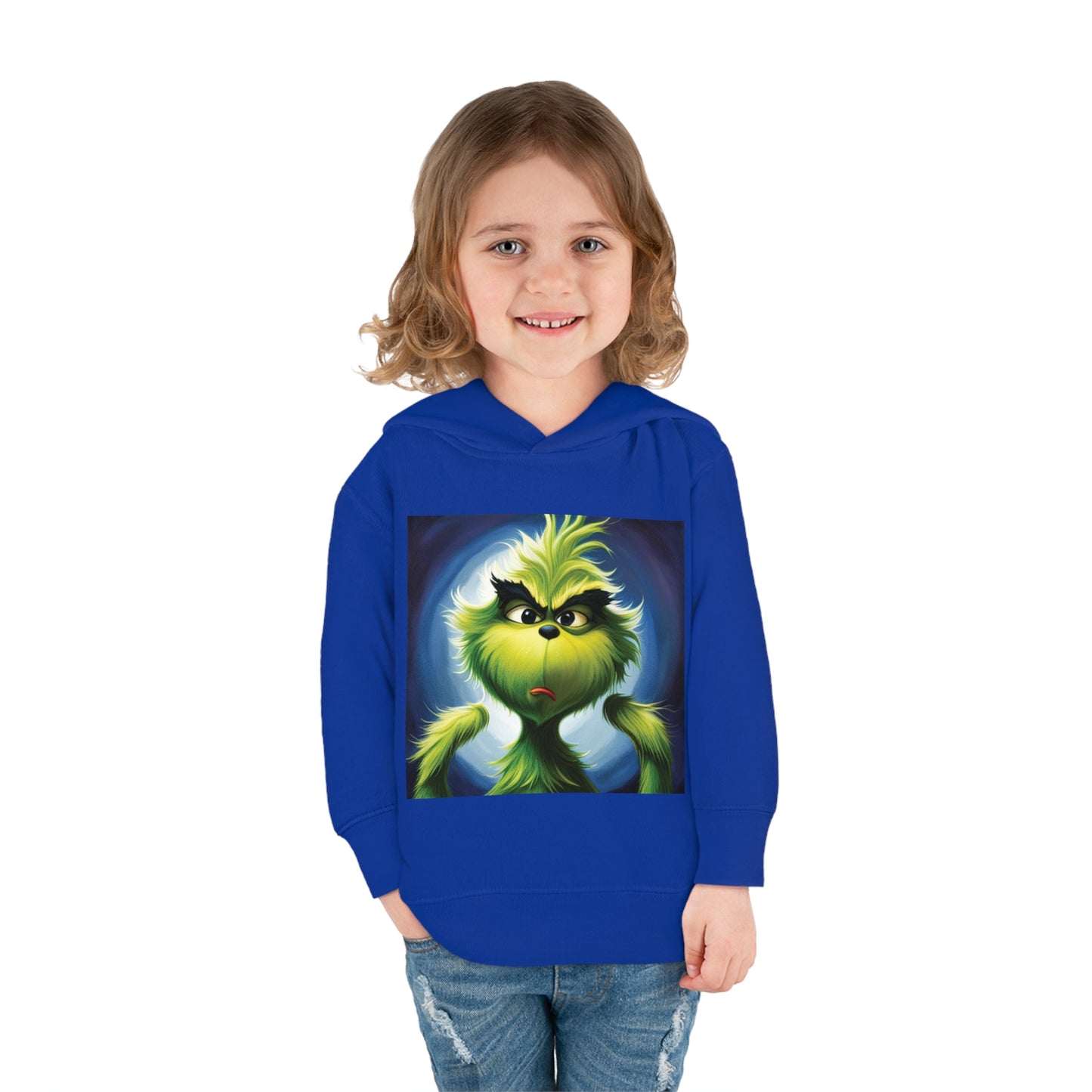 Grinchie Toddler Pullover Fleece Hoodie