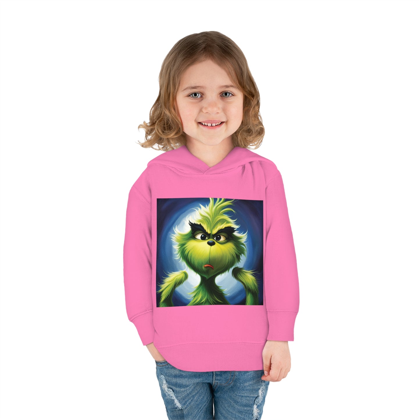 Grinchie Toddler Pullover Fleece Hoodie