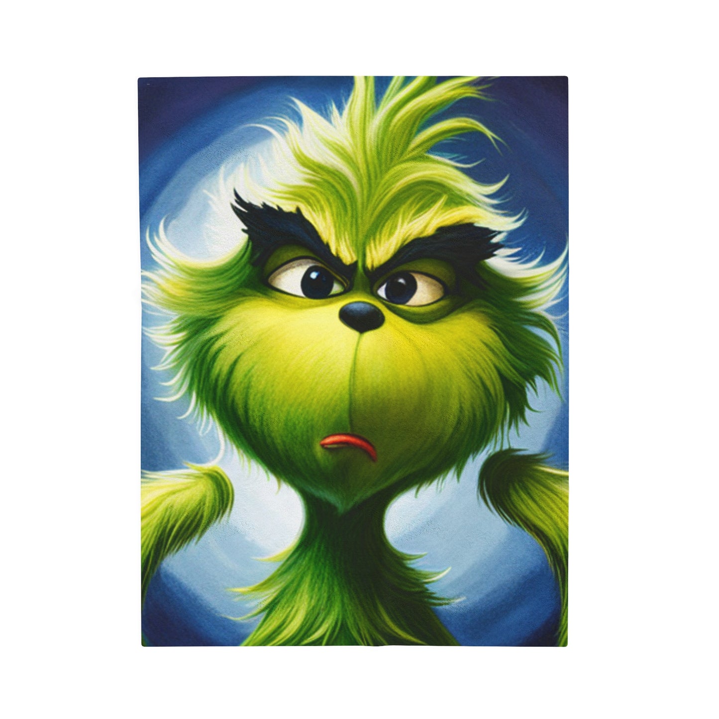 Grinchie Velveteen Plush Blanket