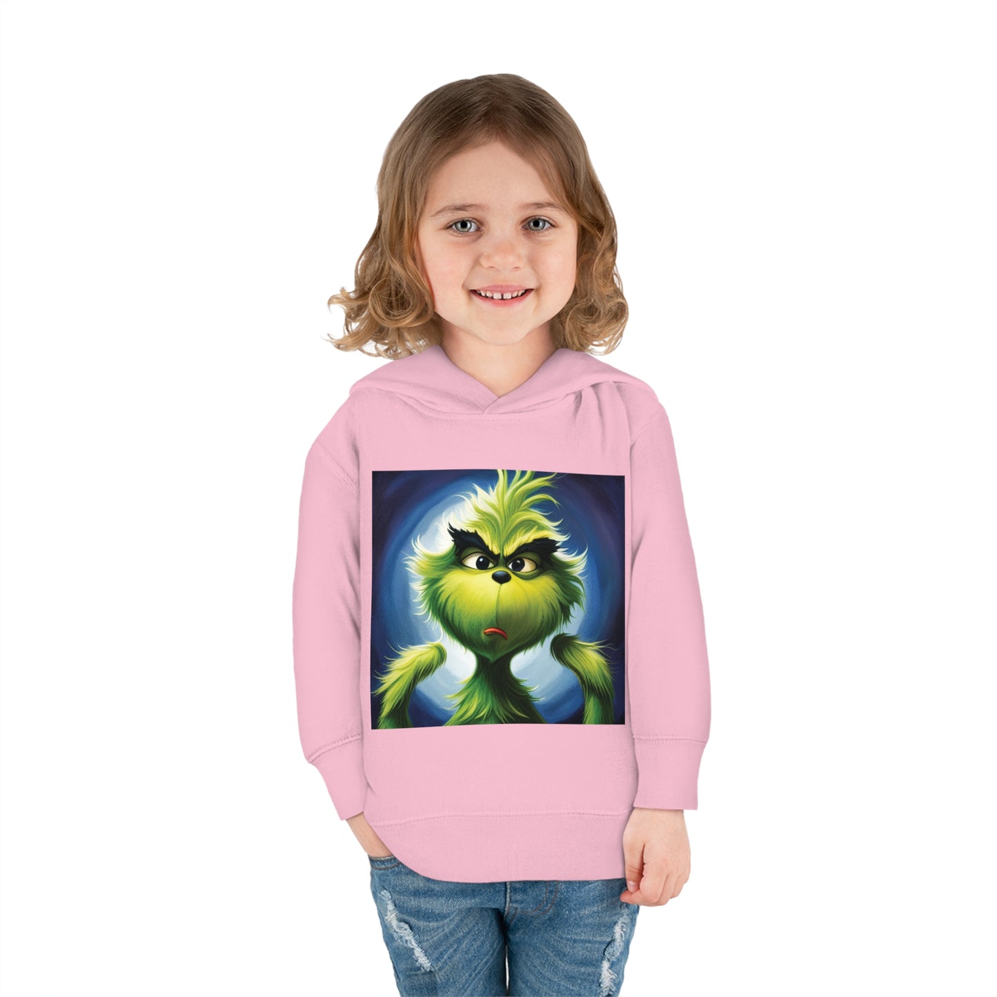 Grinchie Toddler Pullover Fleece Hoodie