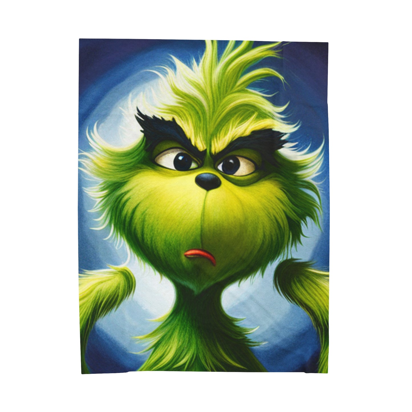 Grinchie Velveteen Plush Blanket