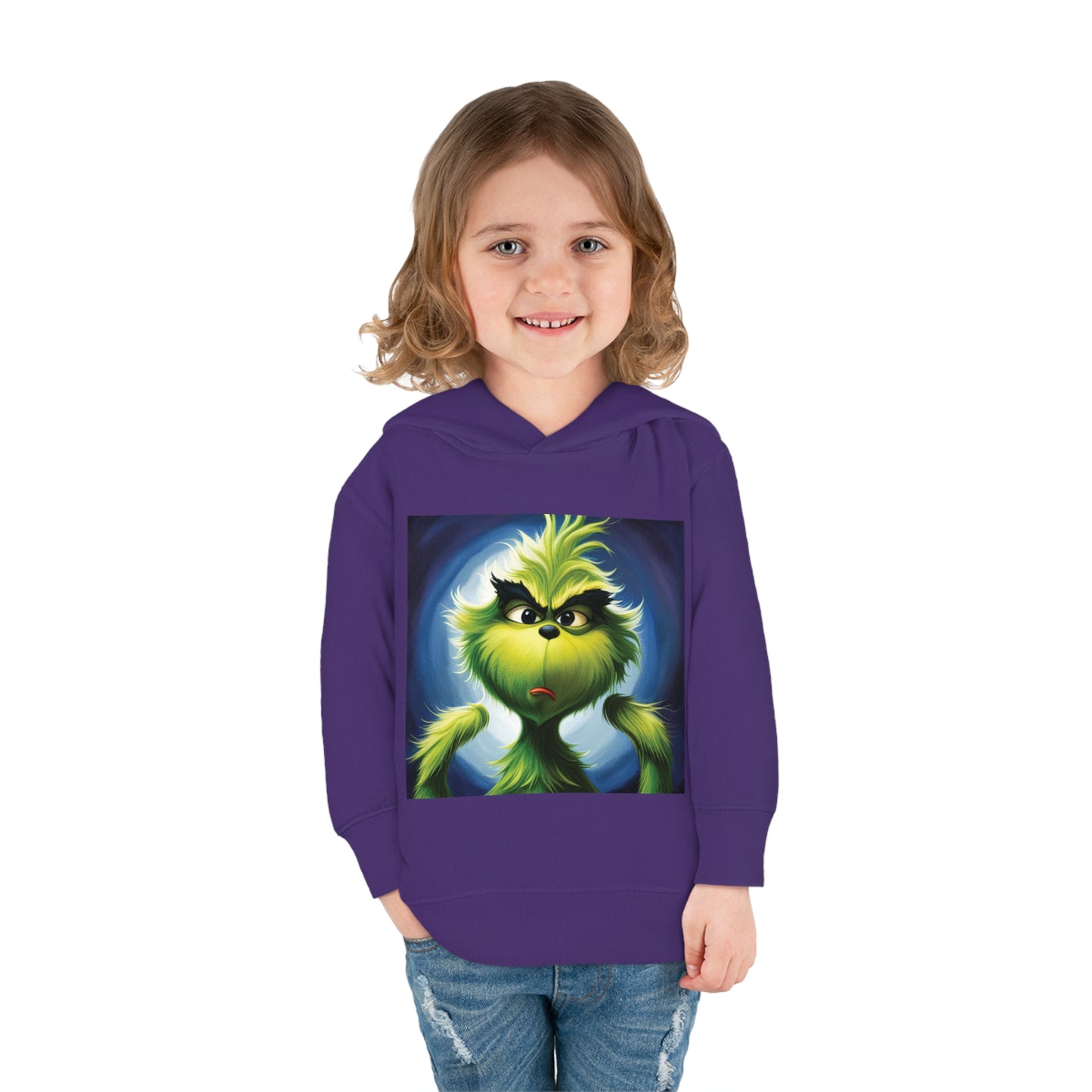 Grinchie Toddler Pullover Fleece Hoodie