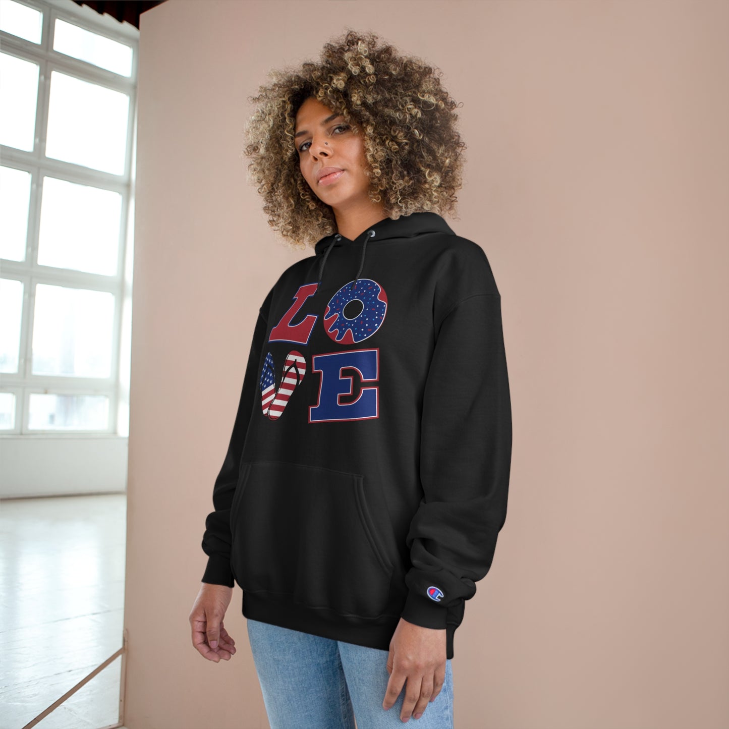 Love Independence Day Hoodie