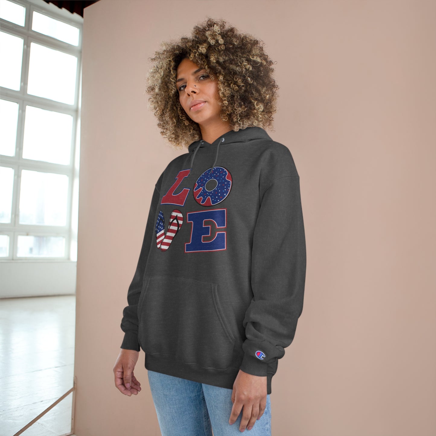 Love Independence Day Hoodie