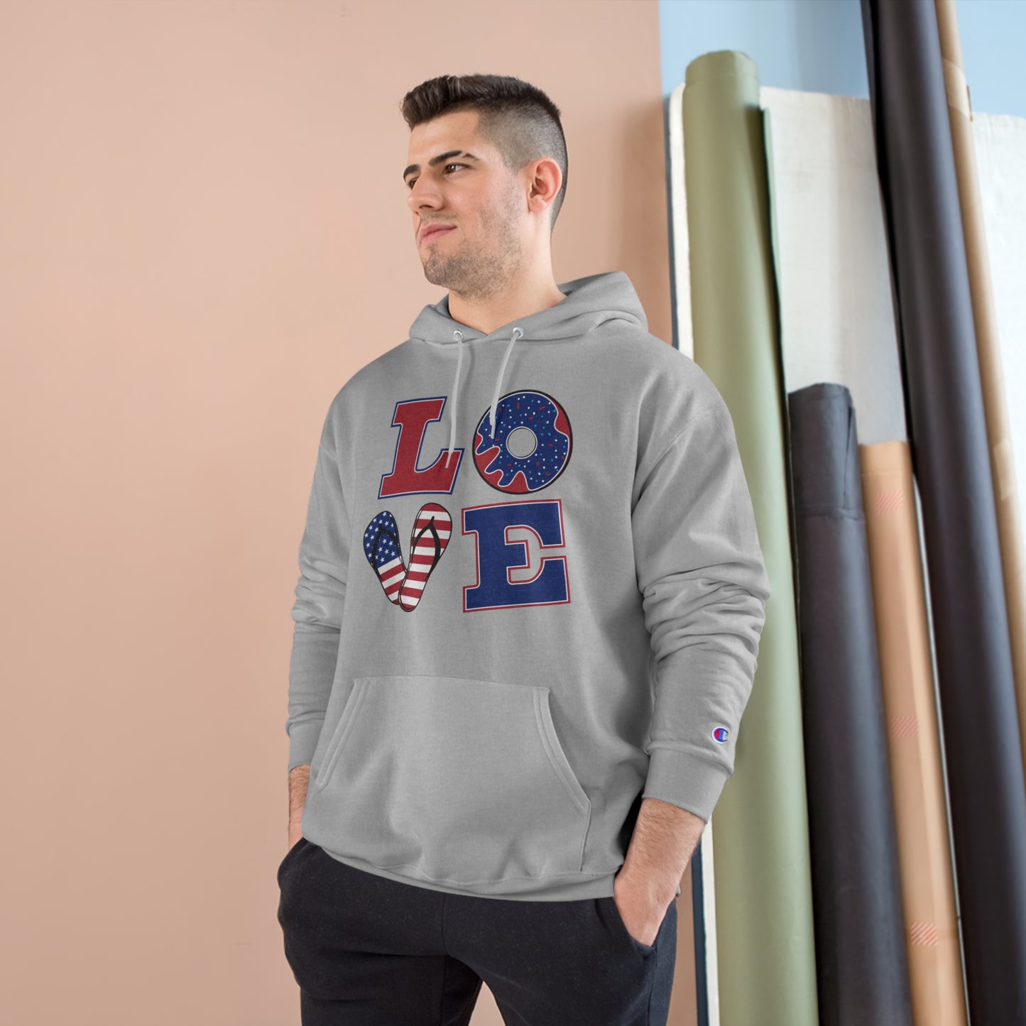 Love Independence Day Hoodie