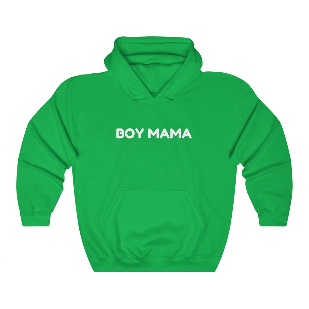Boy Mama-Hooded Sweatshirt