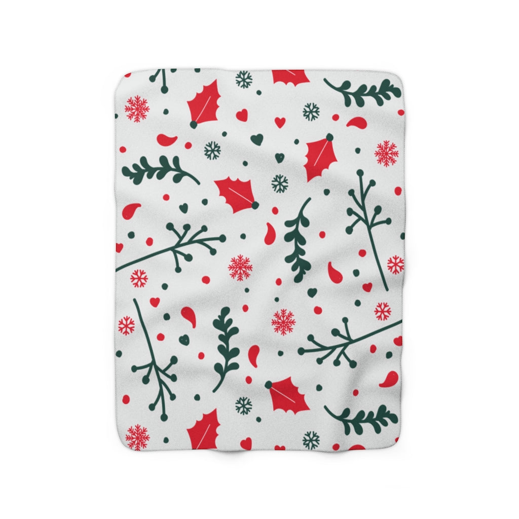 Holiday-Sherpa Fleece Blanket