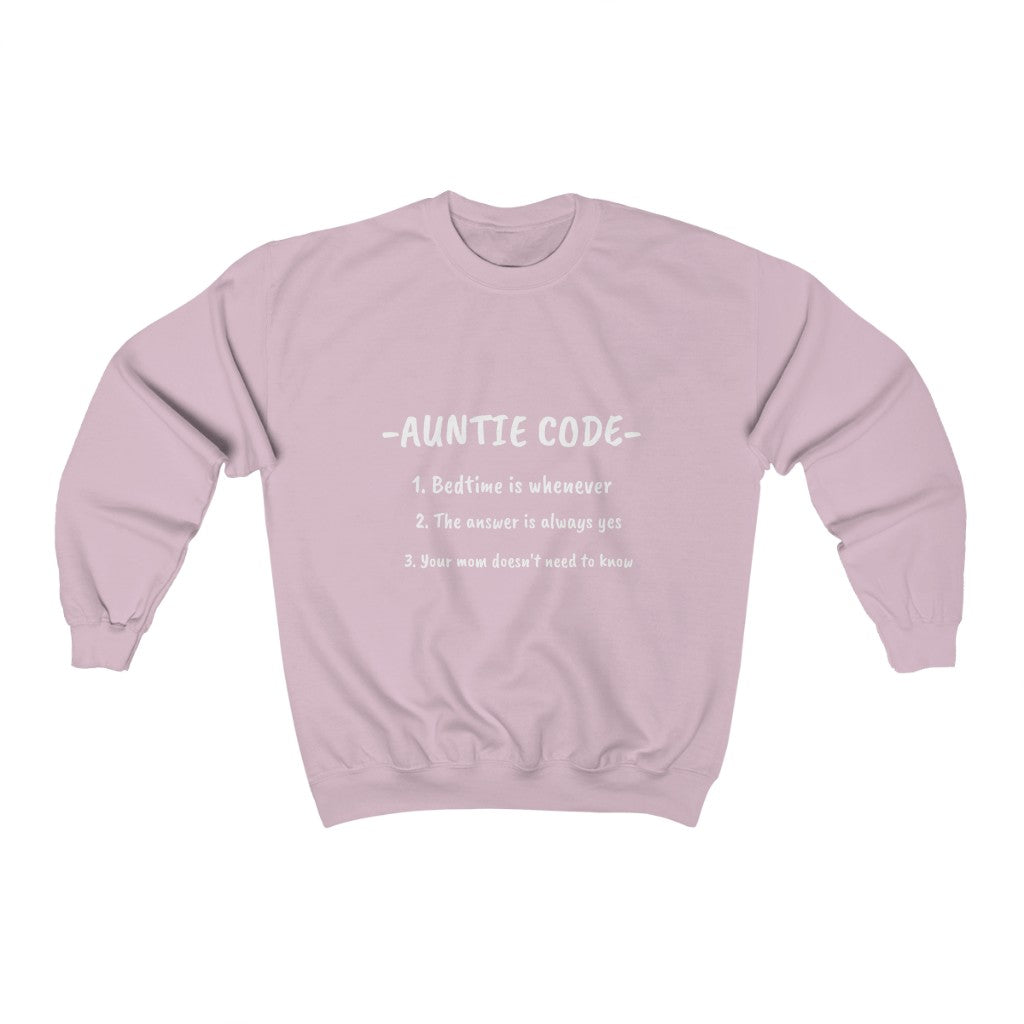 Auntie Code-Crewneck Sweatshirt