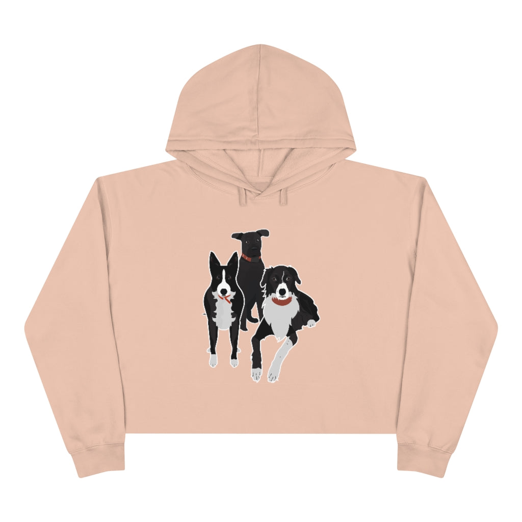 Pets Crop Hoodie