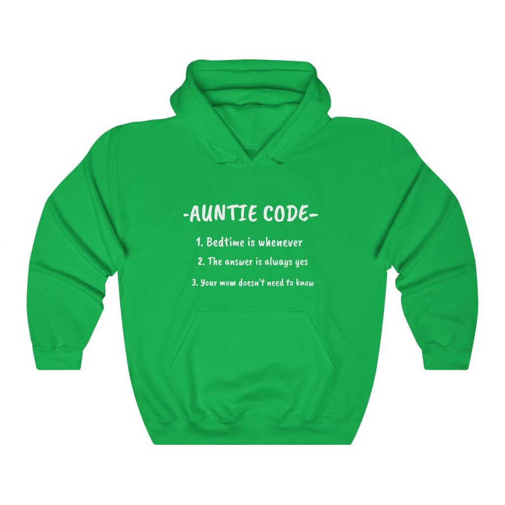 Auntie Code-Hooded Sweatshirt