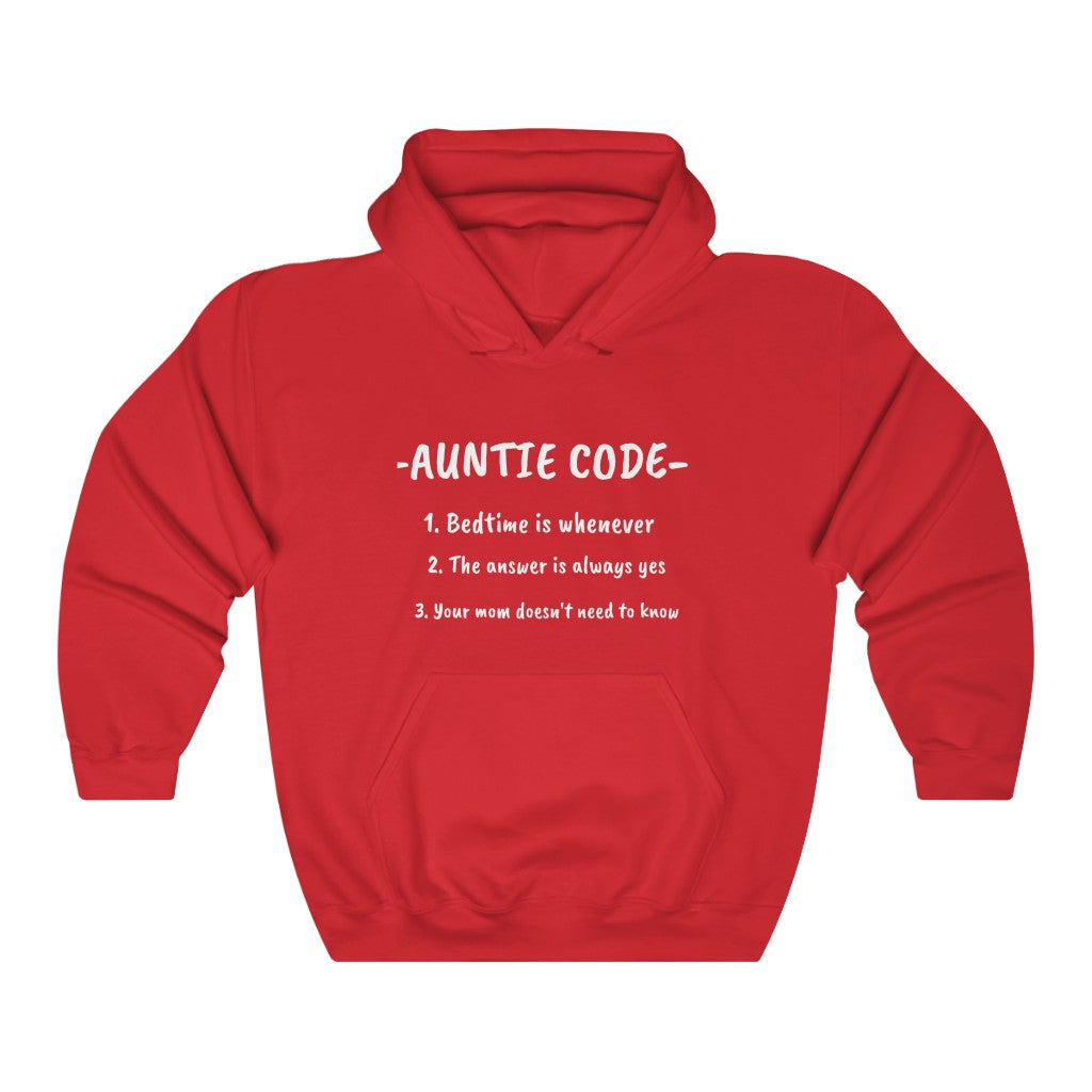 Auntie Code-Hooded Sweatshirt