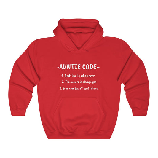 Auntie Code-Hooded Sweatshirt