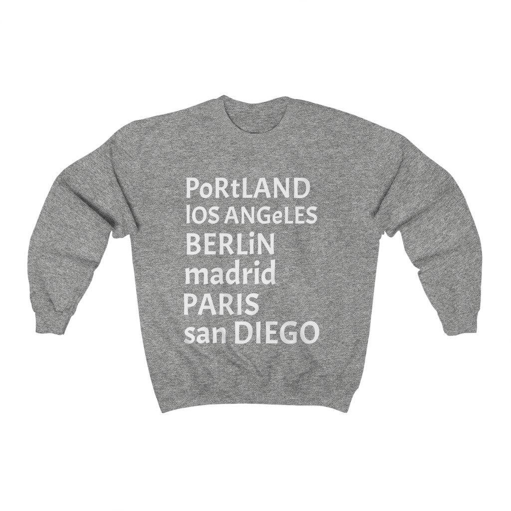 My City-Unisex Heavy Blend™ Crewneck Sweatshirt