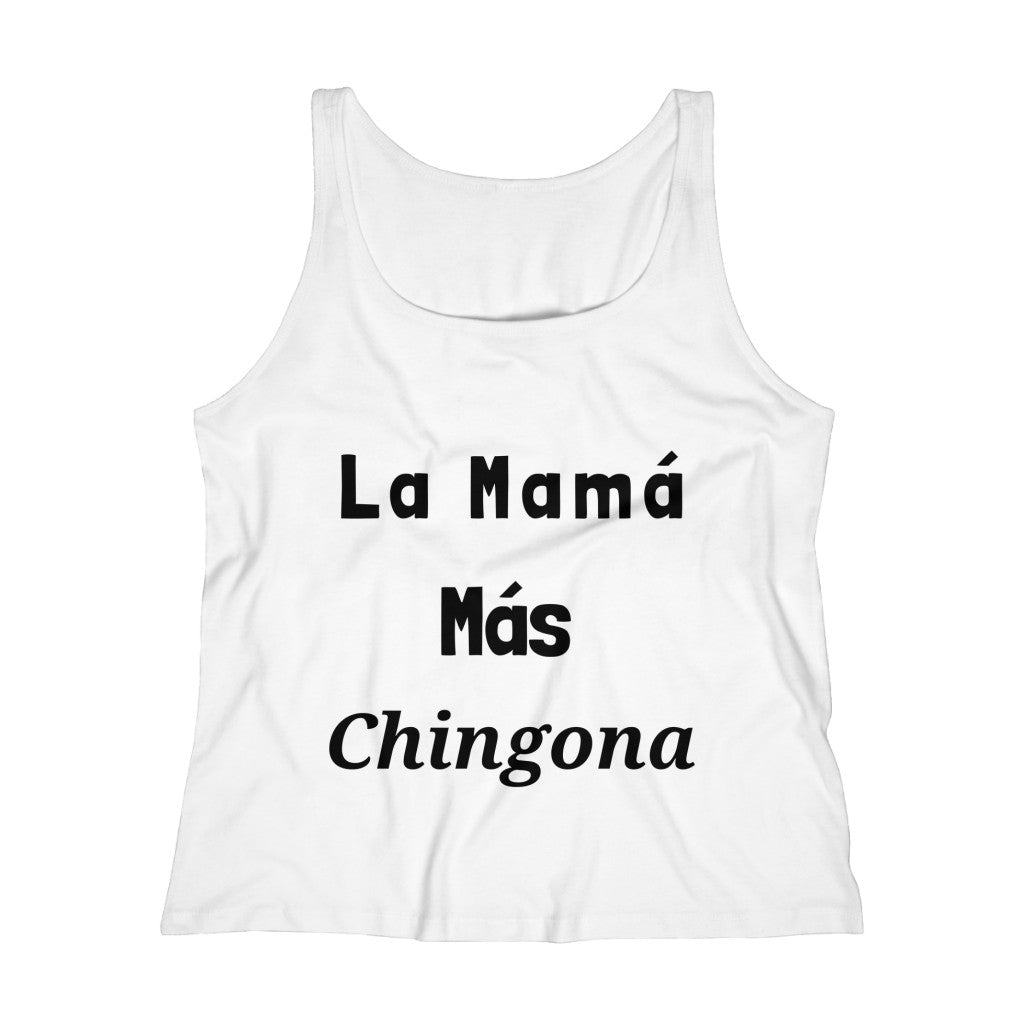 La Mama- Women's Relaxed Jersey Tank Top
