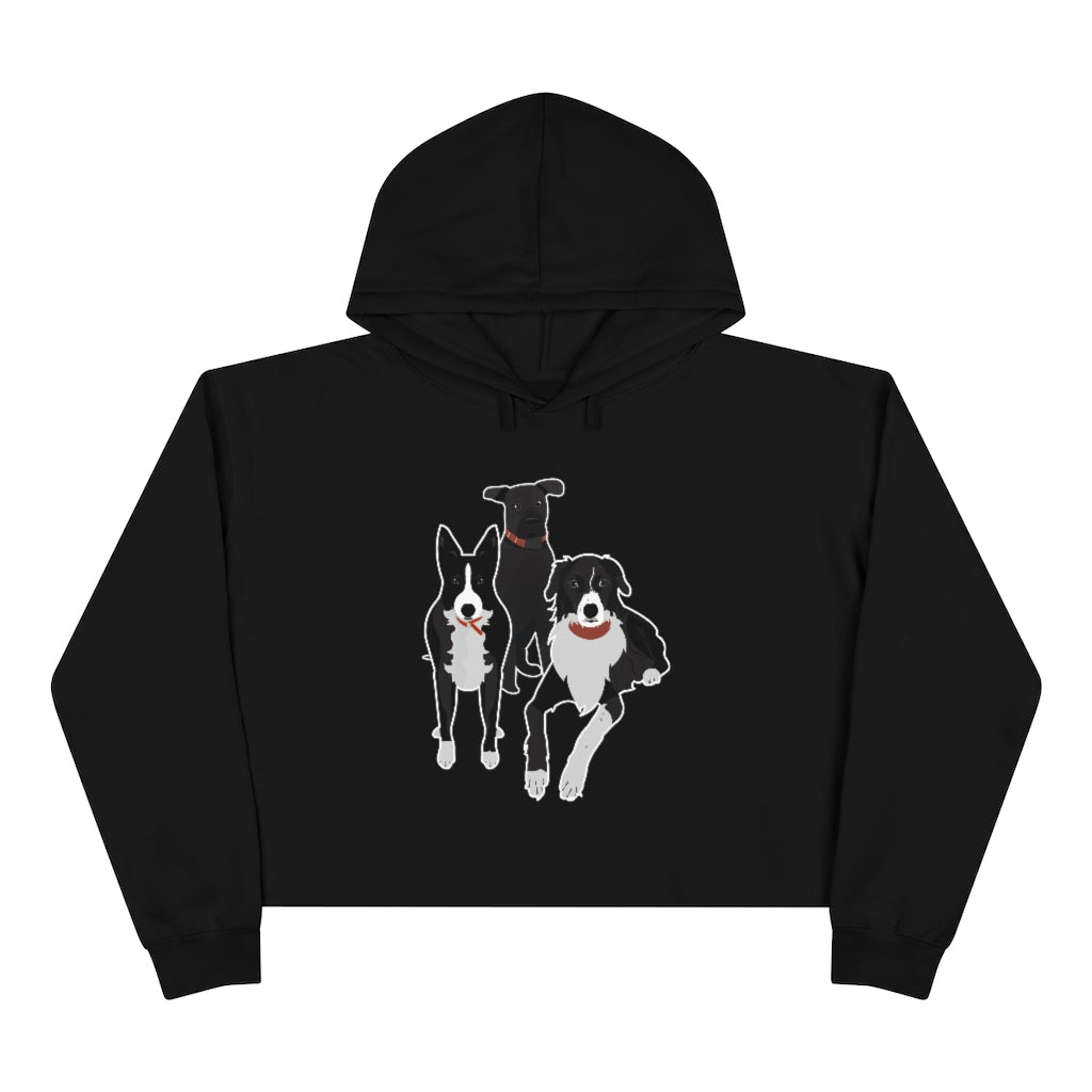 Pets Crop Hoodie