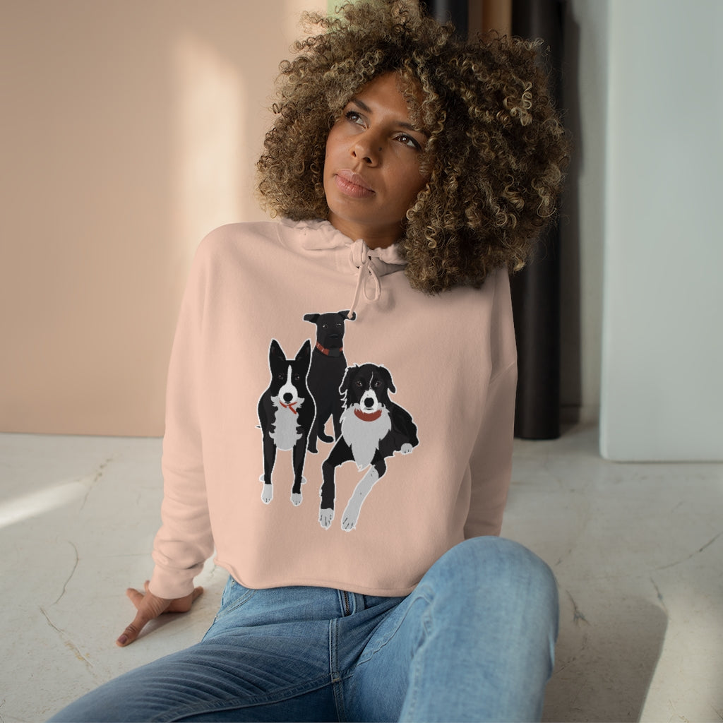 Pets Crop Hoodie