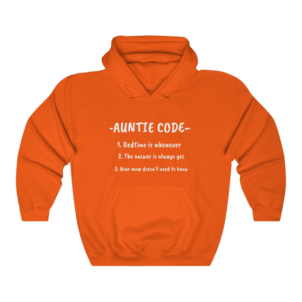Auntie Code-Hooded Sweatshirt