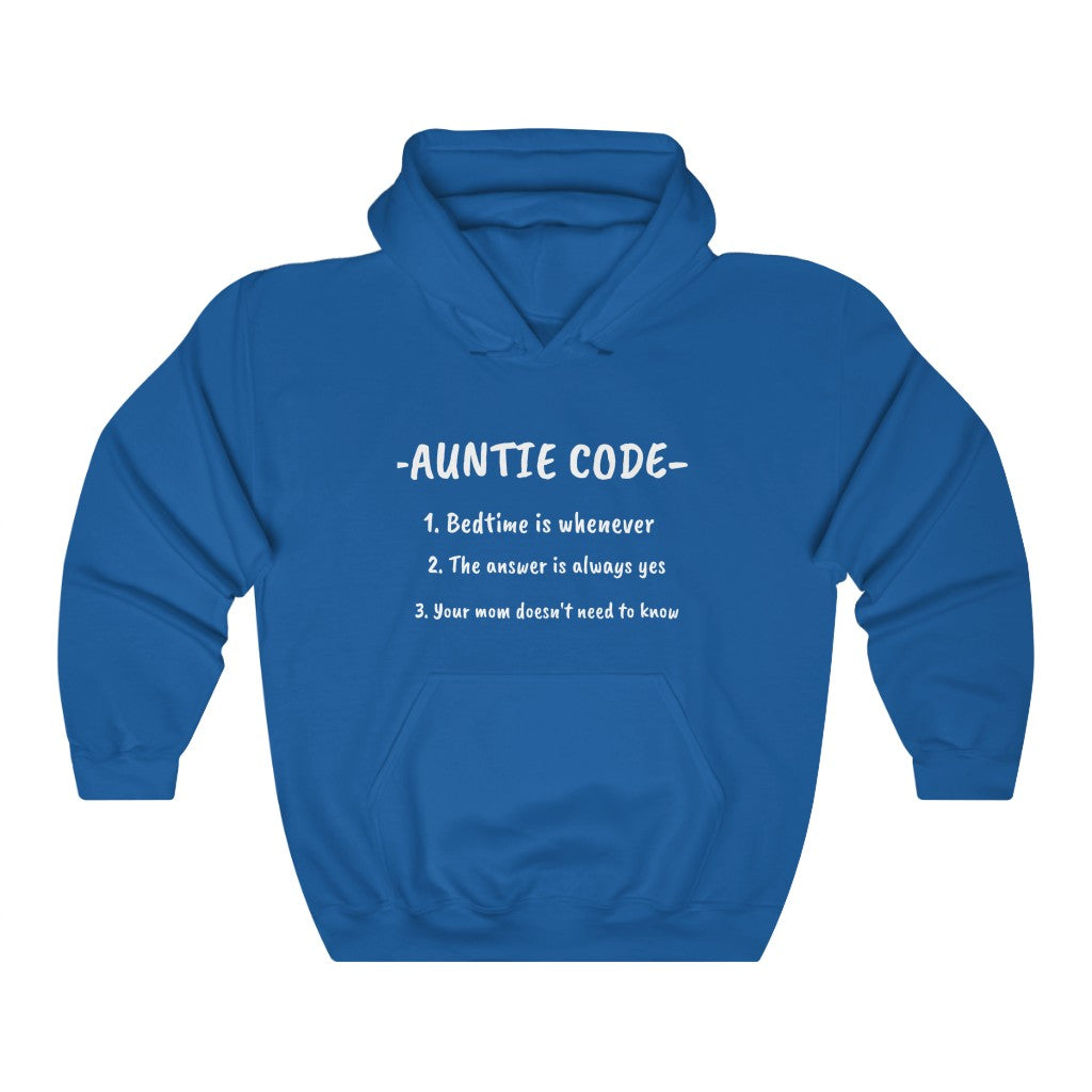 Auntie Code-Hooded Sweatshirt