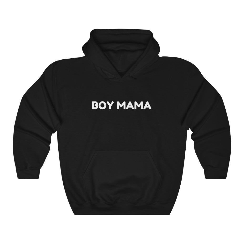 Boy Mama-Hooded Sweatshirt