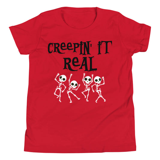 Youth Short Sleeve T-Shirt Creepin' It Real