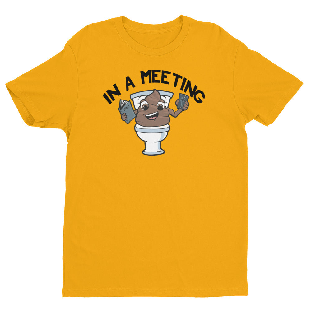 In A Meeting- Men's Short Sleeve T-shirt