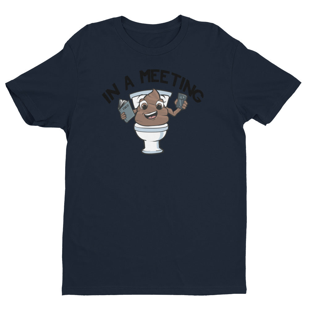In A Meeting- Men's Short Sleeve T-shirt