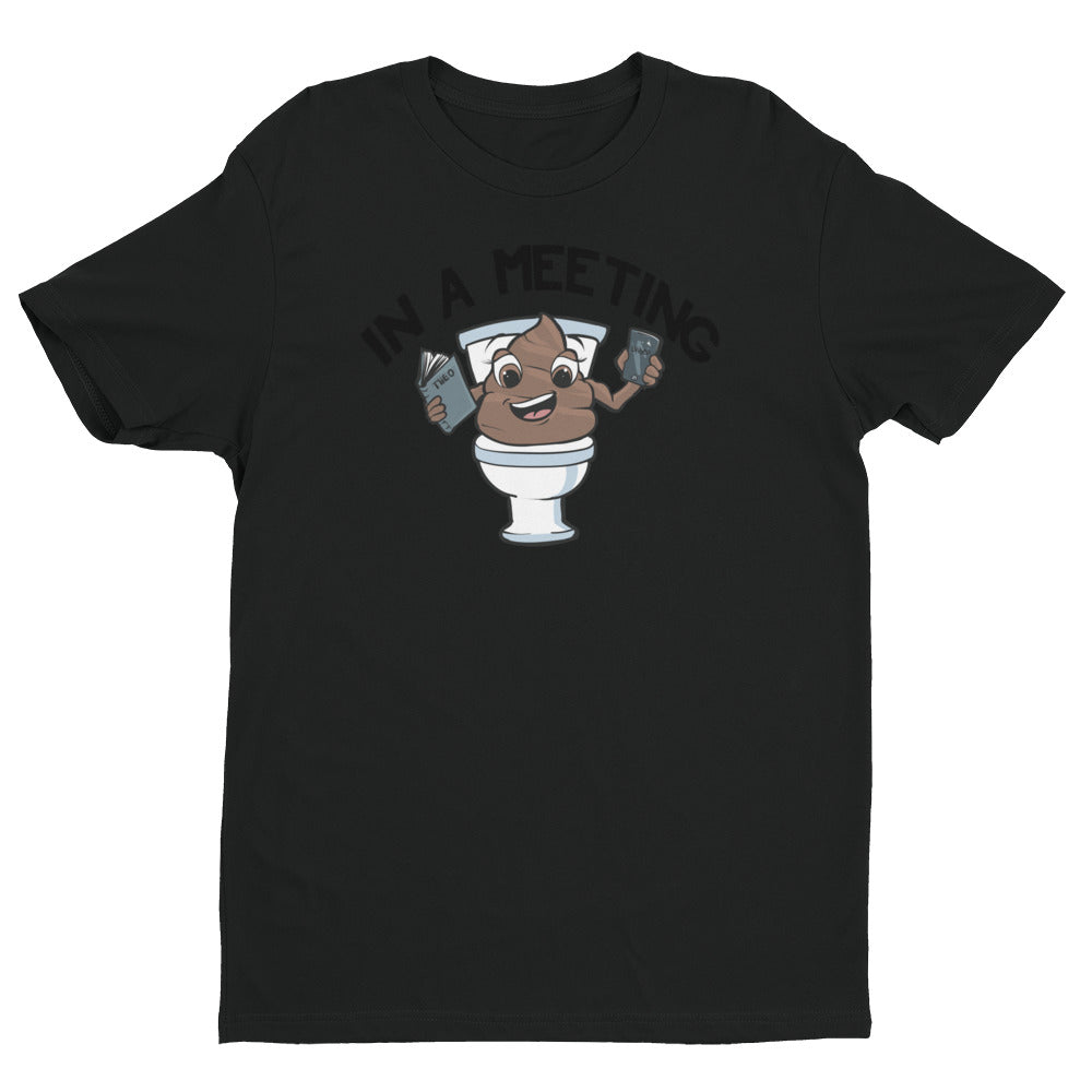 In A Meeting- Men's Short Sleeve T-shirt