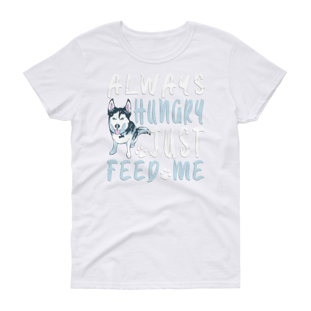 Women's short sleeve t-shirt-Always Hungry
