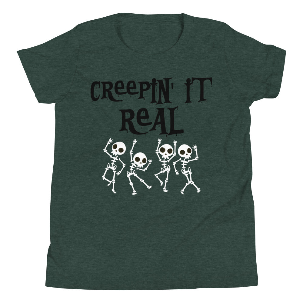 Youth Short Sleeve T-Shirt Creepin' It Real