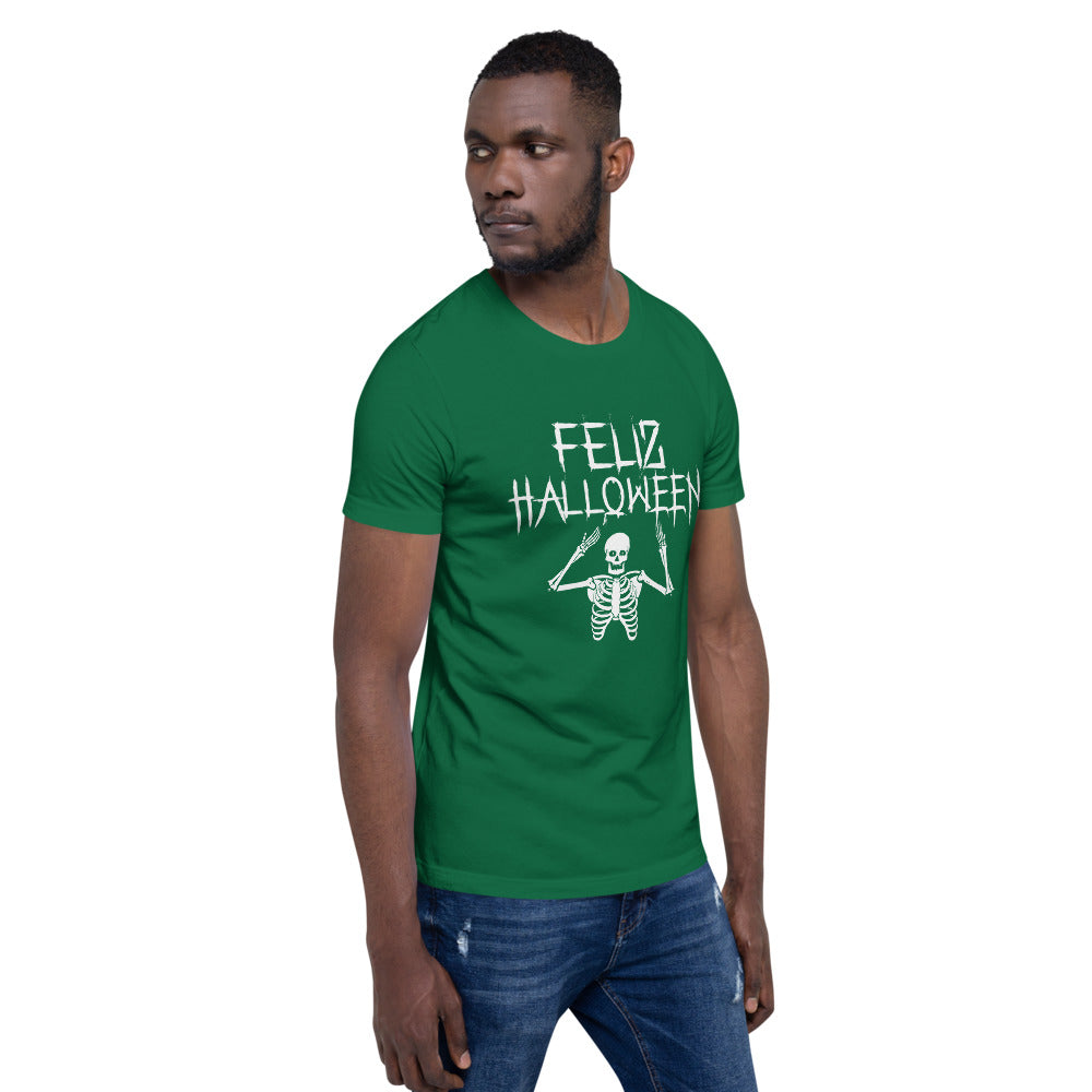 Feliz Halloween Short-Sleeve Unisex T-Shirt