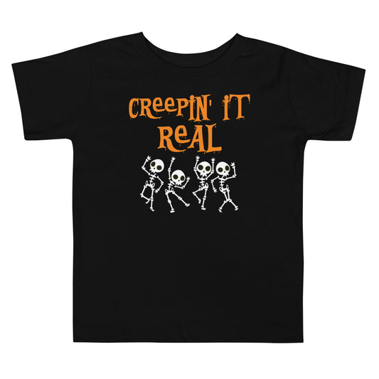 Creepin' It Real Toddler Short Sleeve Tee