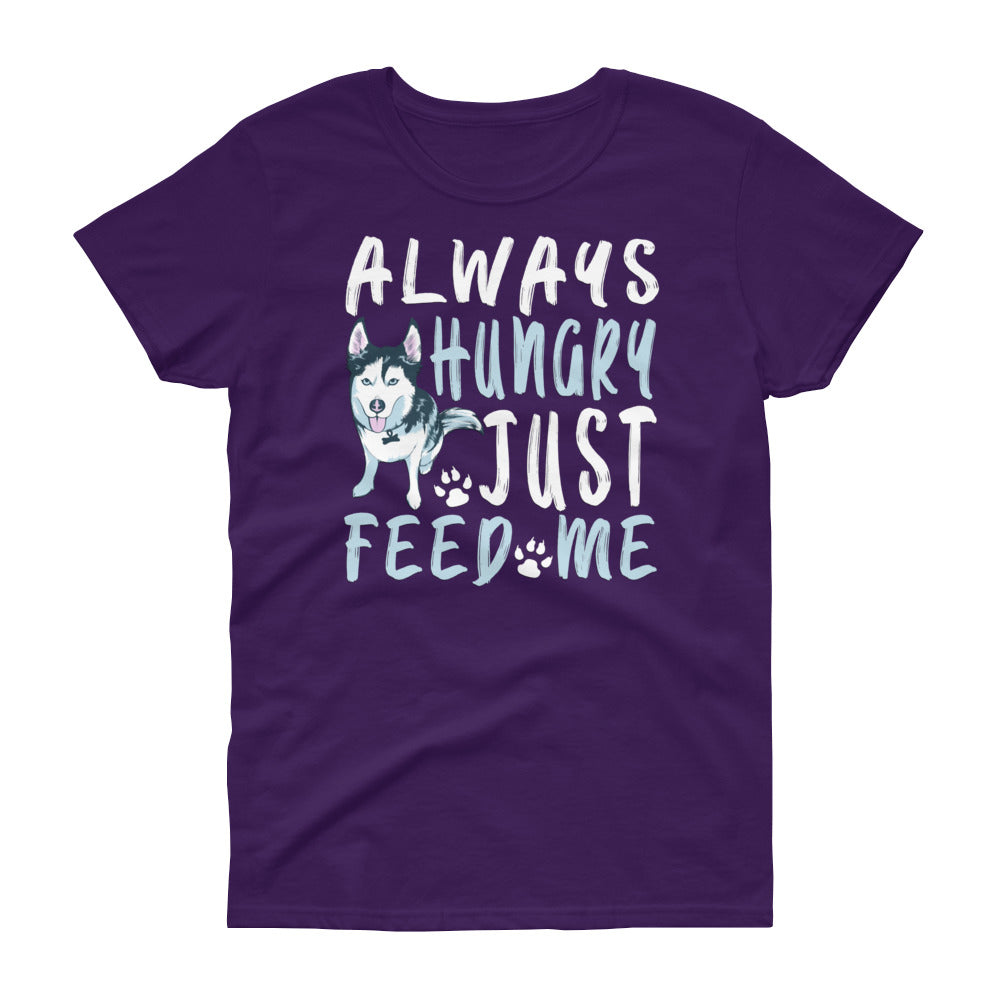 Women's short sleeve t-shirt-Always Hungry