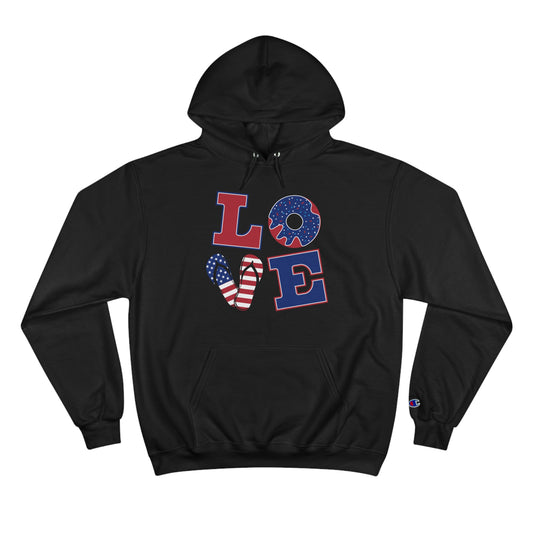 Love Independence Day Hoodie