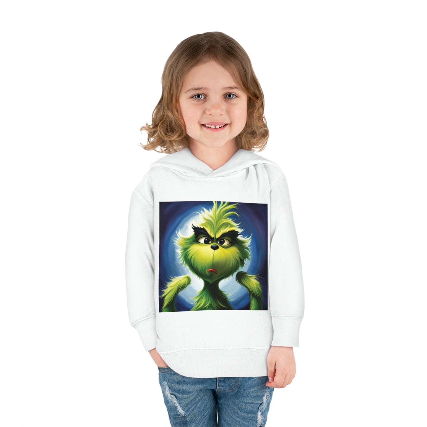 Grinchie Toddler Pullover Fleece Hoodie