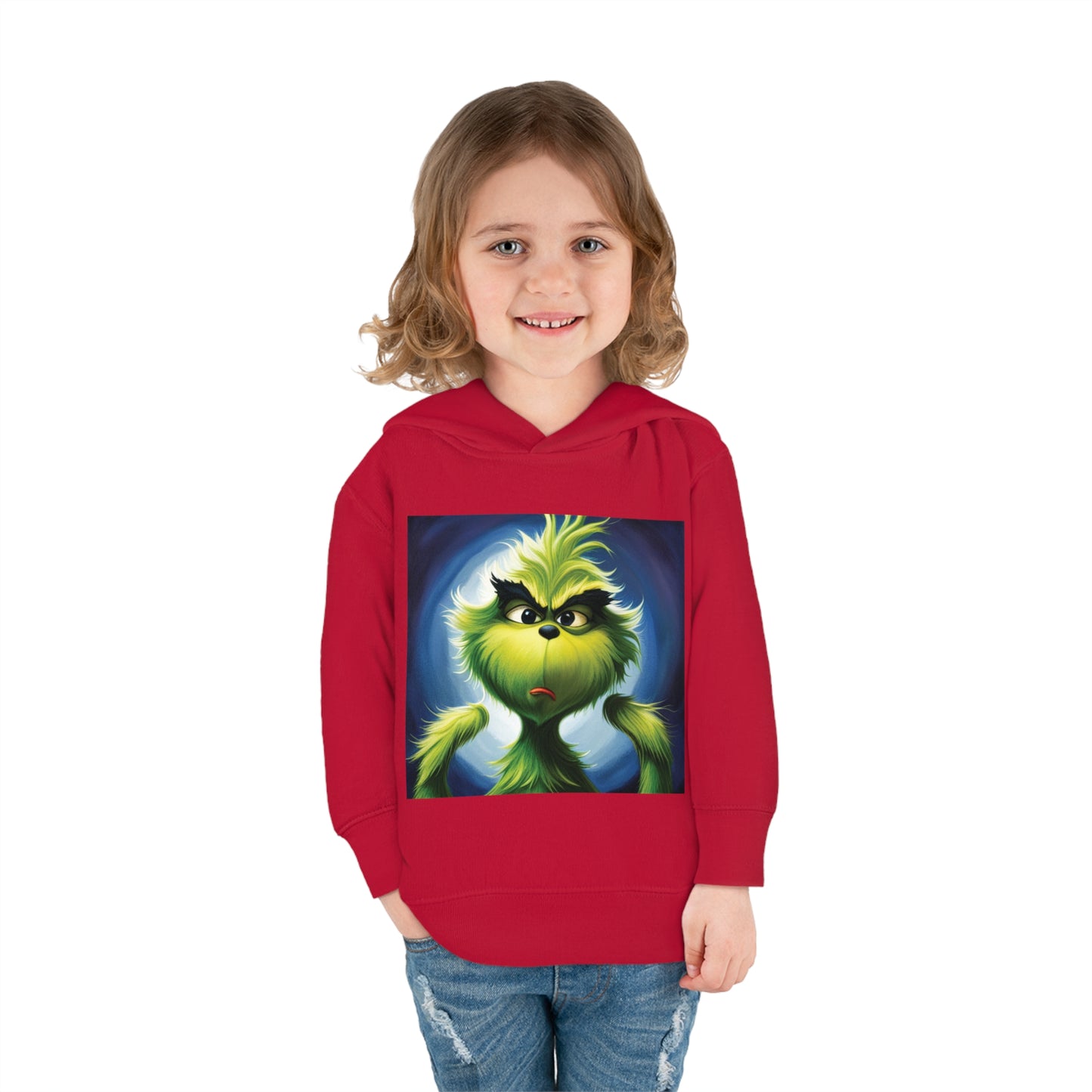 Grinchie Toddler Pullover Fleece Hoodie