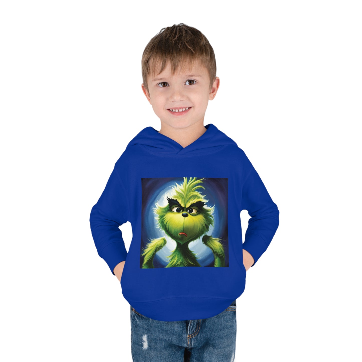 Grinchie Toddler Pullover Fleece Hoodie